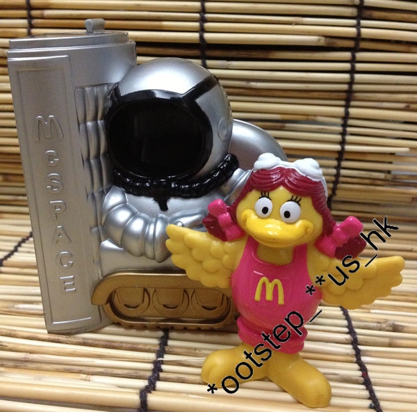 朝日屋 90年代绝版 麦当劳玩具 mcdonald toy 小飞飞上太空公仔 珍藏